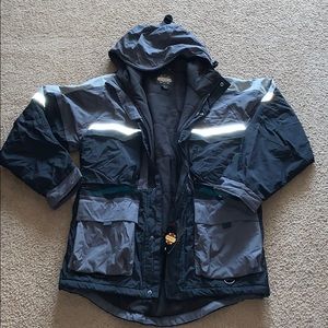 GUIDE GEAR MENS gray/black jacket SZ.M